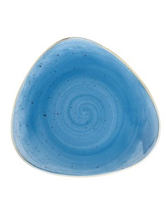Assiettes triangulaires Churchill Stonecast 197mm - Lot de 12