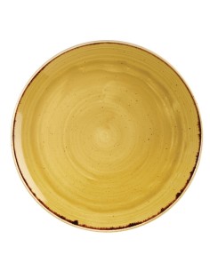 Assiettes Churchill Stonecast Yellow 288mm - Lot de 12
