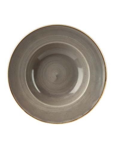 Bols Stonecast Churchill gris 277 mm - Lot de 12