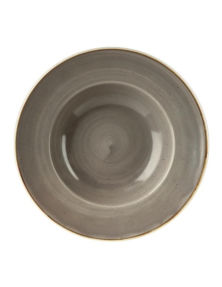 Bols Stonecast Churchill gris 277 mm - Lot de 12