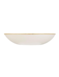 Assiettes Churchill Stonecast Jaune 248mm - Lot de 12 2