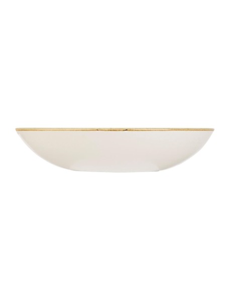 Assiettes Churchill Stonecast Jaune 248mm - Lot de 12