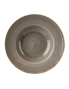Bols Churchill Stonecast Peppercorn Grey 240mm - Lot de 12