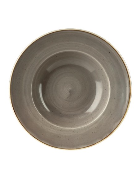 Bols Churchill Stonecast Peppercorn Grey 240mm - Lot de 12