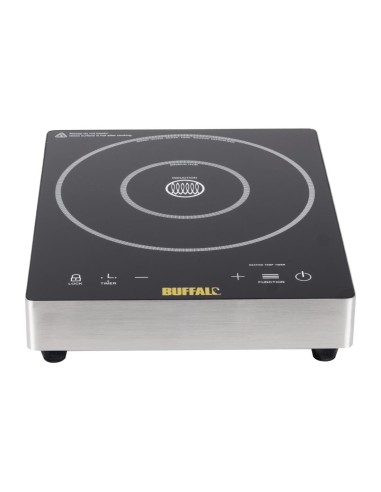 Plaque induction Buffalo 3kW à commande tactile - 3000W