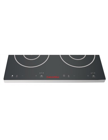 Double plaque induction Caterlite 3 kW - inox