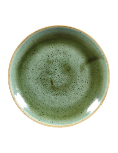 Assiettes Churchill Stonecast Samphire Green 165 mm - Lot de 12
