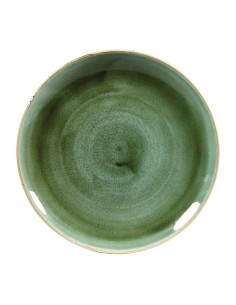 Assiettes Churchill Stonecast Vert 217mm - Lot de 12