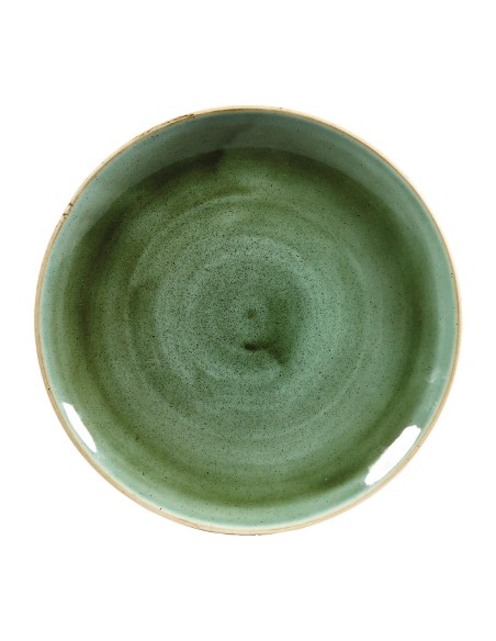 Assiettes Churchill Stonecast Vert 217mm - Lot de 12