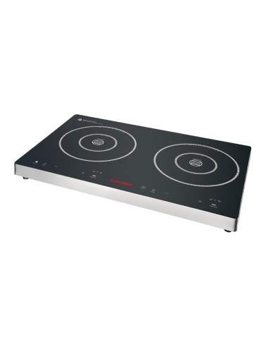 Double plaque induction Caterlite 3 kW - inox