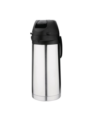 Pichet à pompe double paroi Nisbets Essentials 1,9L