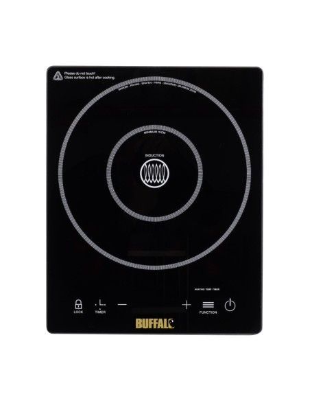 Plaque induction Buffalo 3kW à commande tactile - 3000W