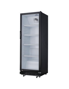 Vitrine réfrigérée positive Nisbets Essentials 346L noir