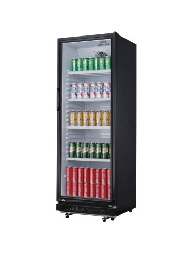 Vitrine réfrigérée positive Nisbets Essentials 346L noir