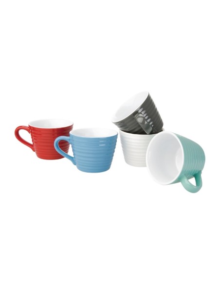 Mug Olympia Café Aroma gris 230 ml - lot de 6