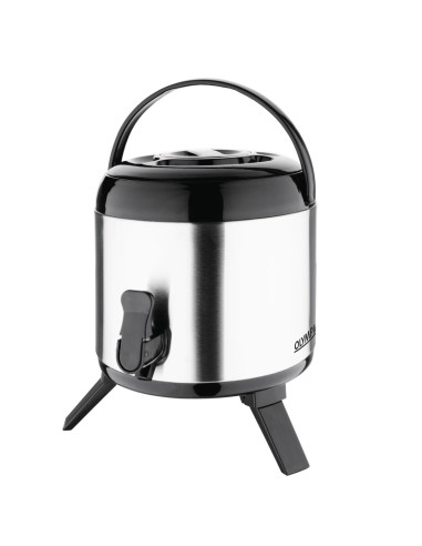 Distributeur de boissons inox double paroi Olympia 6L
