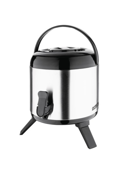 Distributeur de boissons inox double paroi Olympia 6L