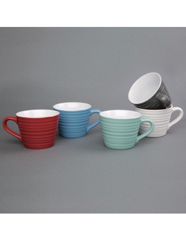 Mug Olympia Café Aroma gris 230 ml - lot de 6