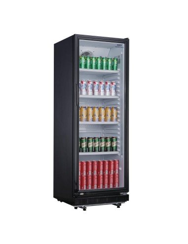 Vitrine réfrigérée positive Nisbets Essentials 346L noir