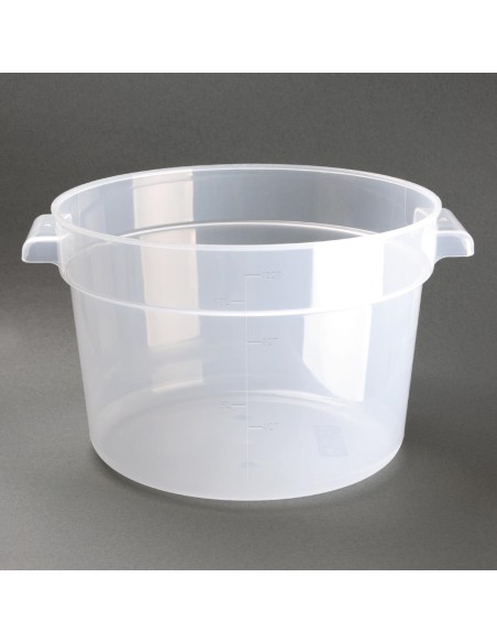 Conteneur alimentaire rond Vogue 10L en polypropylène