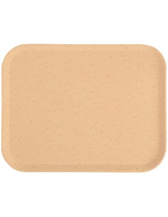 Plateau polyester Cambro Versalite moka moucheté 43 cm