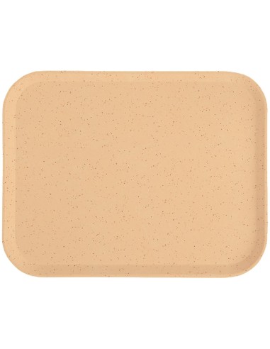 Plateau polyester Cambro Versalite moka moucheté 43 cm