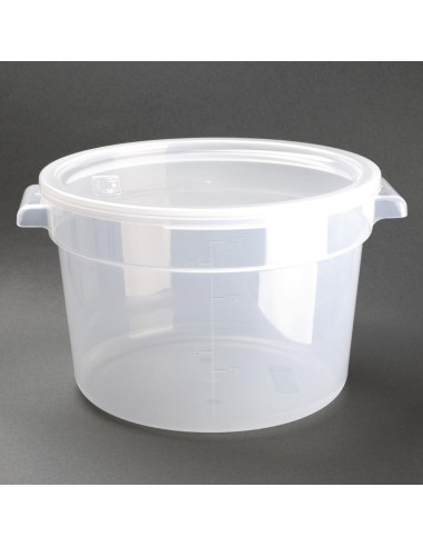 Conteneur alimentaire rond Vogue 10L en polypropylène