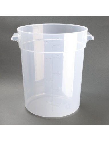 Conteneur alimentaire rond 20L Vogue - Polypropylène
