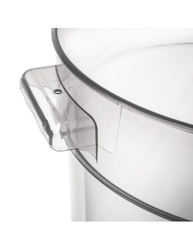 Conteneur alimentaire rond Vogue 10L en polypropylène