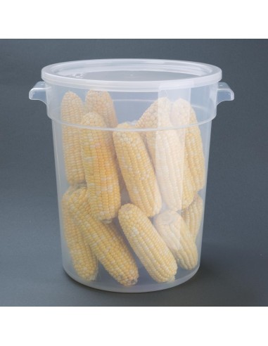 Conteneur alimentaire rond 20L Vogue - Polypropylène