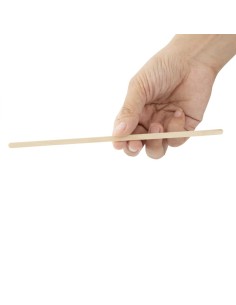 Agitateurs en bouleau Fiesta Compostable 190 mm - lot de 1000 2