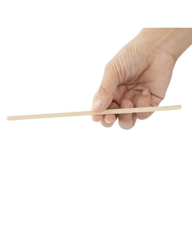 Agitateurs en bouleau Fiesta Compostable 190 mm - lot de 1000