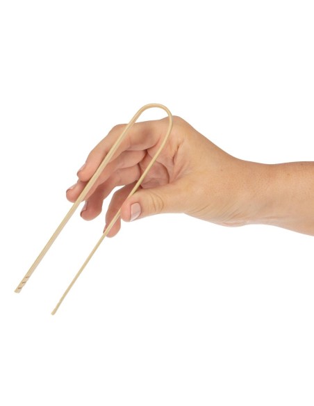 Pinces en bambou Fiesta 160mm - Lot de 50 durable
