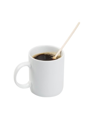 Agitateurs en bouleau Fiesta Compostable 190 mm - lot de 1000