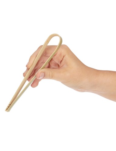 Pinces en bambou Fiesta 160mm - Lot de 50 durable