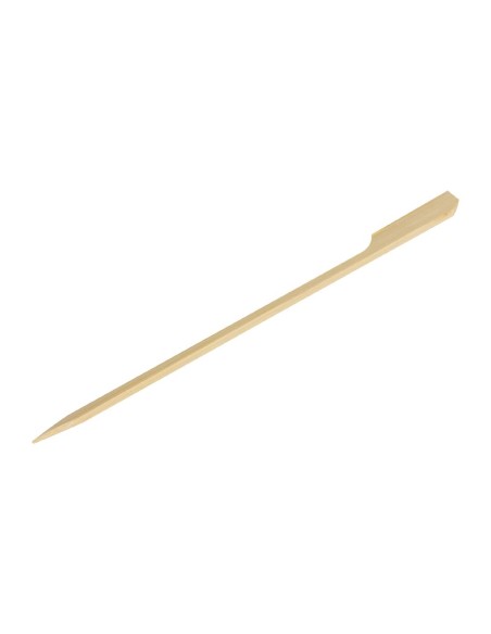 Brochettes en bambou compostable 150mm - Lot de 100