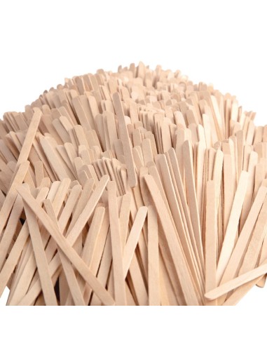 Agitateurs en bouleau Fiesta Compostable 140mm - lot de 1000