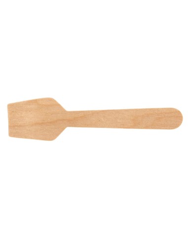 Cuillères à glace en bois Fiesta 96mm - Lot de 100