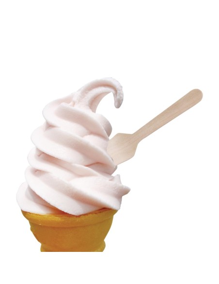 Cuillères à glace en bois Fiesta 96mm - Lot de 100