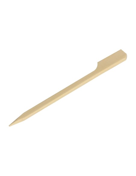 Mini brochettes en bambou Fiesta Compostable 90mm - Lot de 100