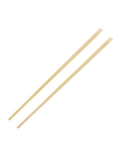 Baguettes en bambou Fiesta 210mm - Lot de 100 2