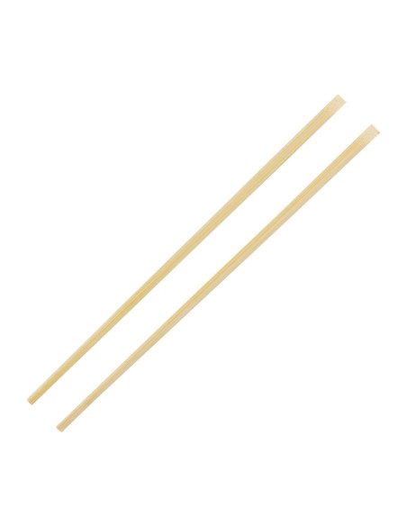 Baguettes en bambou Fiesta 210mm - Lot de 100