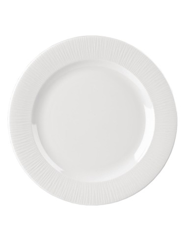 Assiettes Bamboo 304mm blanc - Lot de 12 Churchill