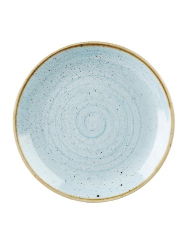 Assiettes Churchill Stonecast Duck Egg Blue 260 mm - Lot de 12
