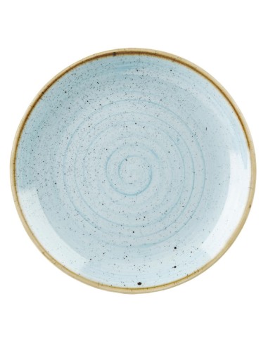 Assiettes Churchill Stonecast Duck Egg Blue 200mm - Lot de 12