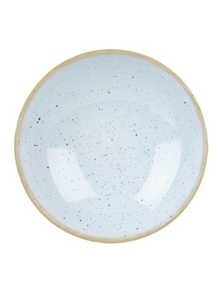 Assiettes Churchill Stonecast Duck Egg Blue 182mm - Lot de 12