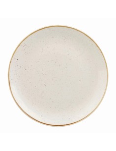 Assiettes Churchill Stonecast Barley White 165mm - Lot de 12