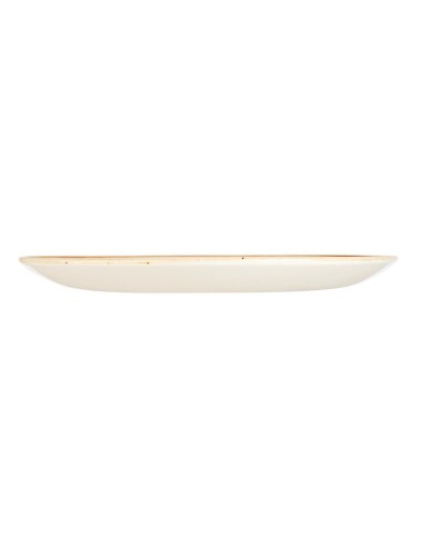 Assiettes Churchill Stonecast Barley White 217mm - Lot de 12