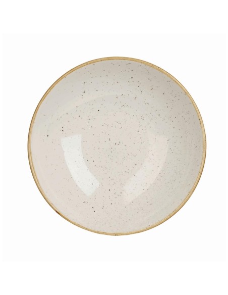 Assiettes Churchill Stonecast Barley White 184mm - Lot de 12