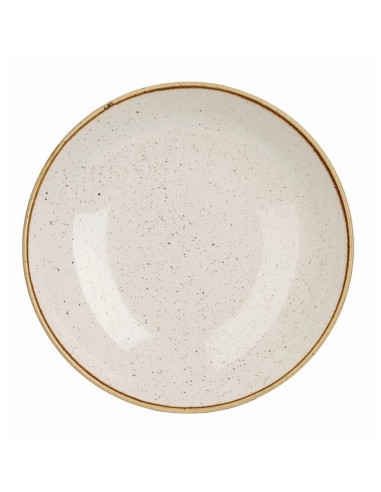 Assiettes Churchill Stonecast Barley White 220mm - Lot de 12
